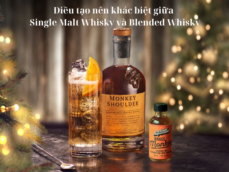 so s&aacute;nh Single Malt Whisky v&agrave; Blended Scotch Whisky