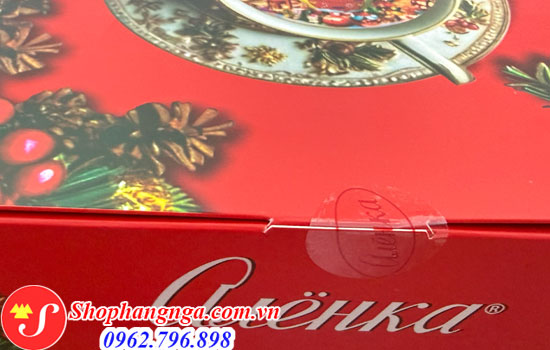 Bánh Quy Alenka Vị Sữa Hộp Đỏ 570Gr Của Nga Giá Tốt
