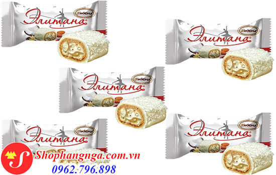 Kẹo hạnh nhân với dừa Elitana Akkond