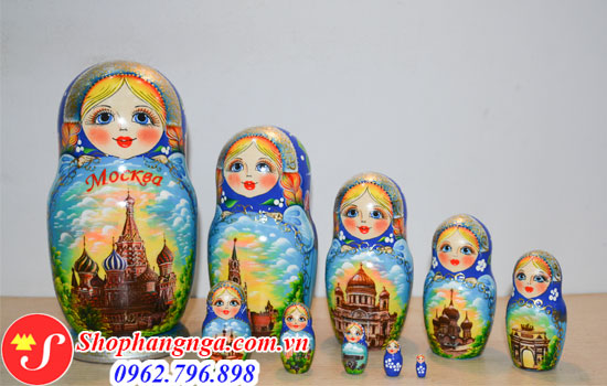 Búp bê Nga bộ 10 con