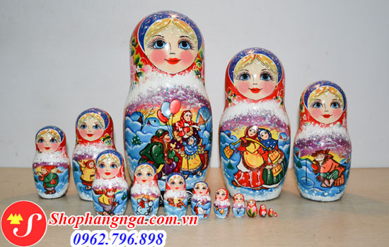 búp bê nga 15 con mẫu số 1