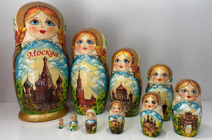 búp bê Nga - quà tặng quà biếu của Nga