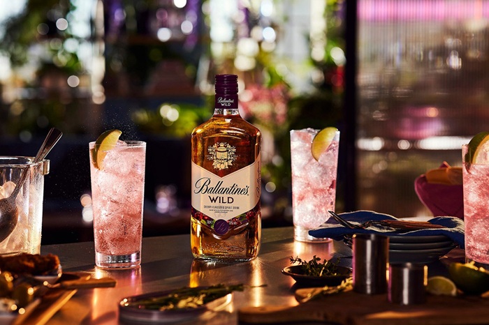 Cách uống rượu Ballantines