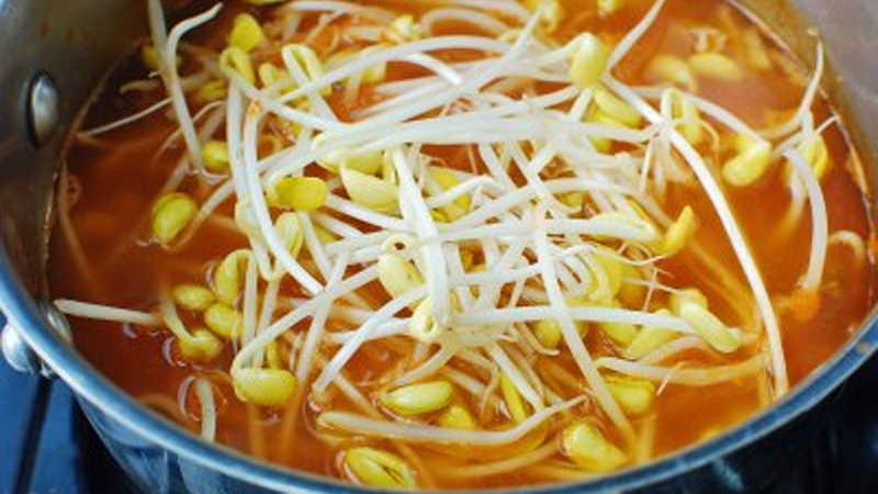 Canh giá đỗ