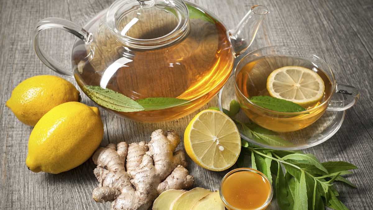 Nước chanh gừng mật ong n&oacute;ng