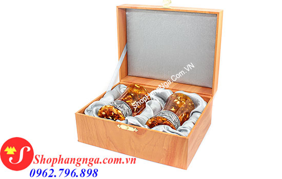 cốc hổ phách nga