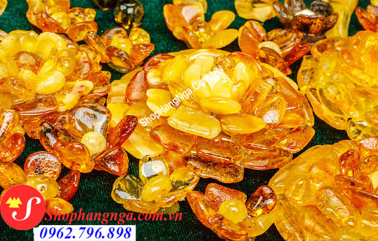 tranh hổ phách nga