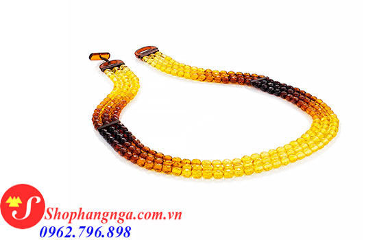 vòng cổ hổ phách của nga cho người lớn