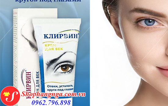 Kem trị thâm mắt Nga Klirvin