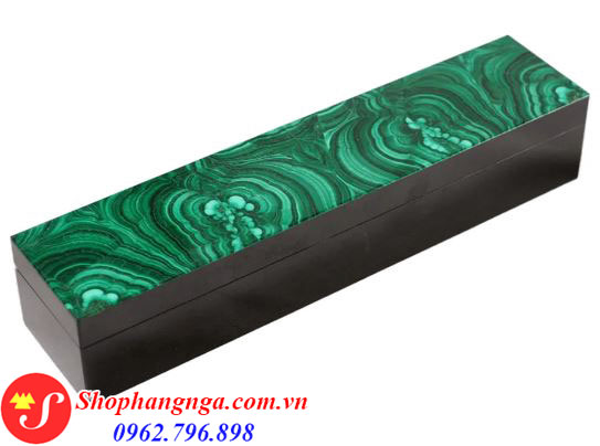 Hộp Và Búp Bằng Đá Malachite Của Nga Quà Tặng Cao Cấp 