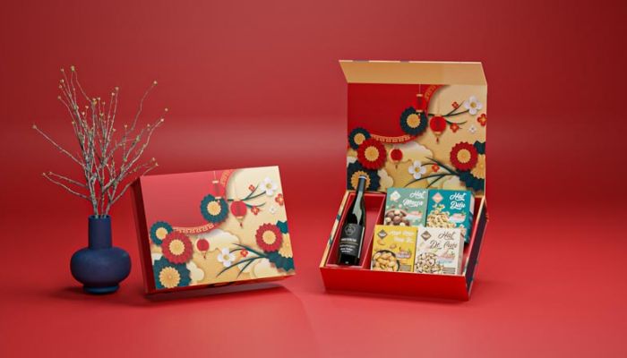 Giỏ quà tết - quà tặng tất niên công ty truyền thống