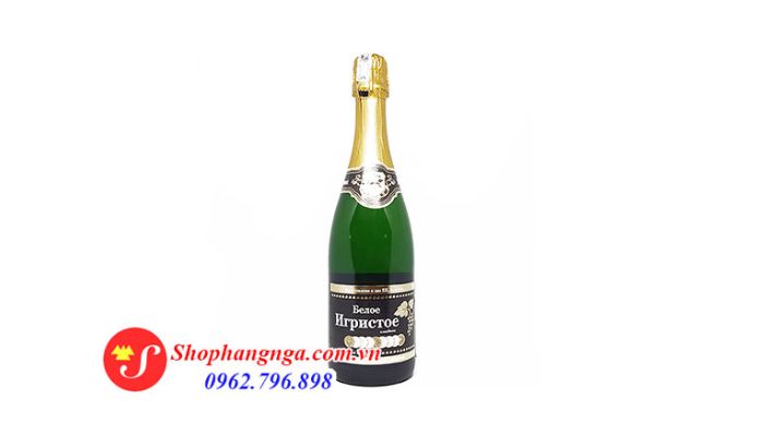 Rượu sâm banh Nga trắng 9 đồng tiền