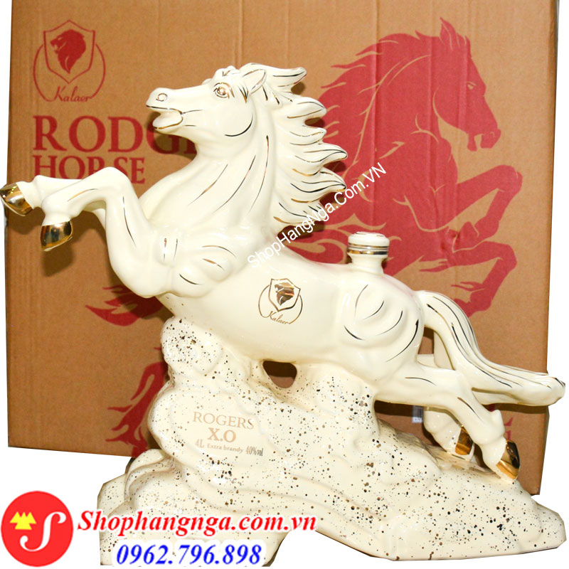 Rượu Con Ngựa Rogers XO Chai Lớn 4L Nội Địa Trung