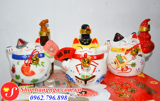 rượu mèo thần tài yamato Nhật Bản