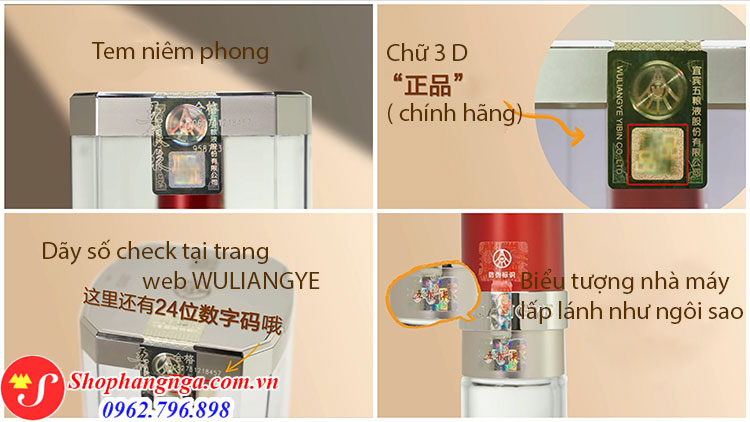 Cách nhận biết rượu Ngũ Lương Dịch chính hãng
