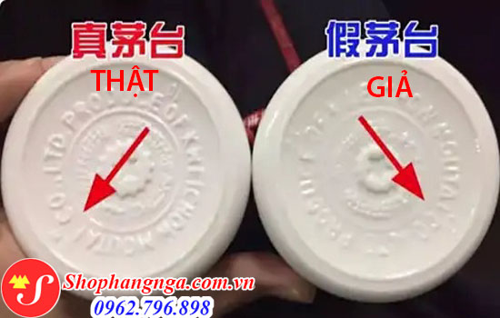 Cách phân biệt rượu Mao Đài Phi Thiên thật giả bằng hình ảnh