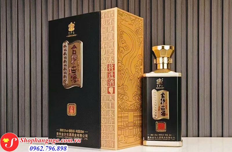 rượu kim sa cổ trung quốc