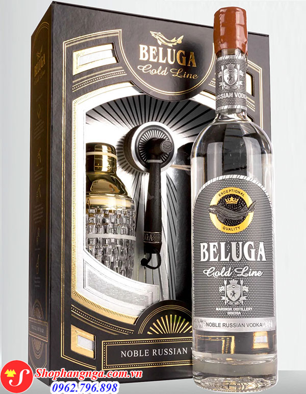 Rượu Beluga b&uacute;a đập