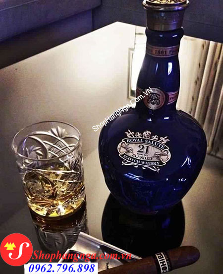 rượu chivas 21 xách tay loại 1 lít