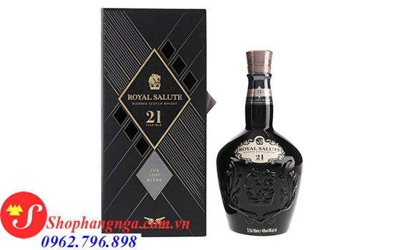 Rượu chivas 21 the lost blend xách tay