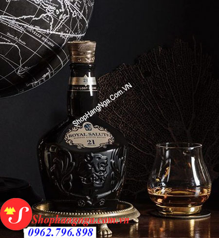 Rượu chivas 21 the lost blend xách tay