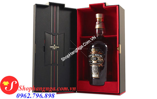rượu chivas 25 xách tay