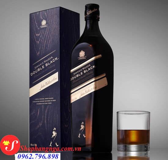 Rượu johnnie walker Double Black 750mL xách tay