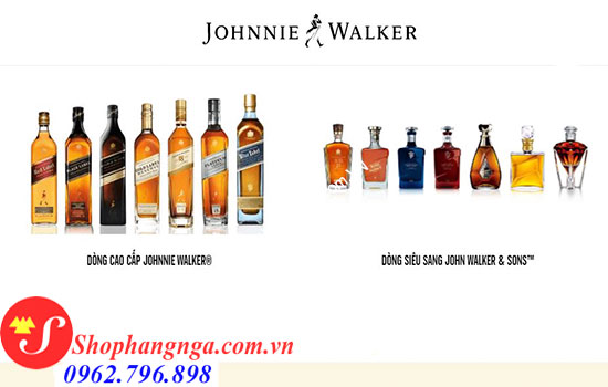 Rượu Johnnie Walker 