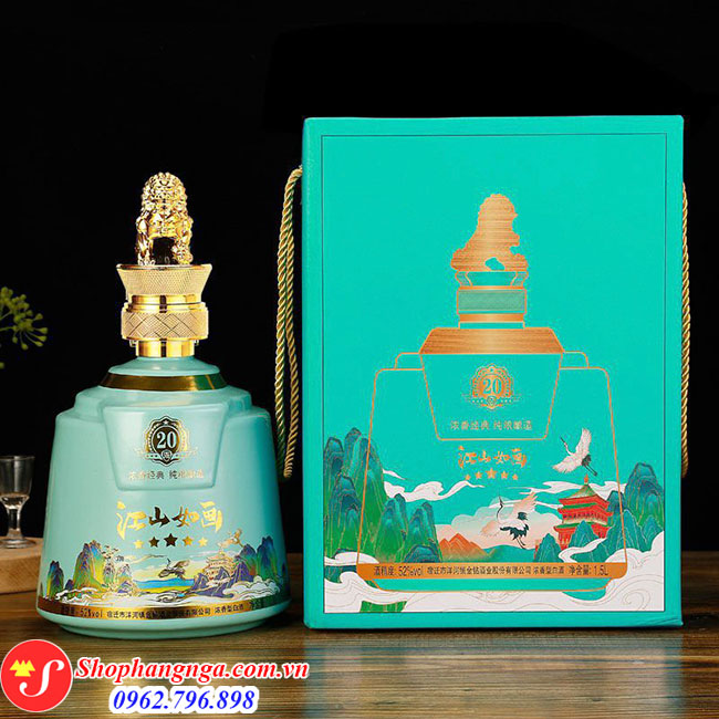 Rượu mao đài 1500ml BAISHUIDUKANG 52%