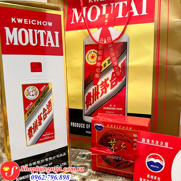 Rượu Mao Đài Phi Thiên Kweichow Moutai 500mL 53 Độ Chính Hãng