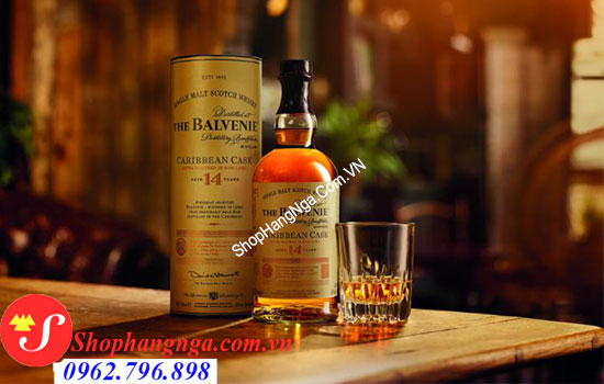 Rượu The Balvenie 14 Caribbean Cask 