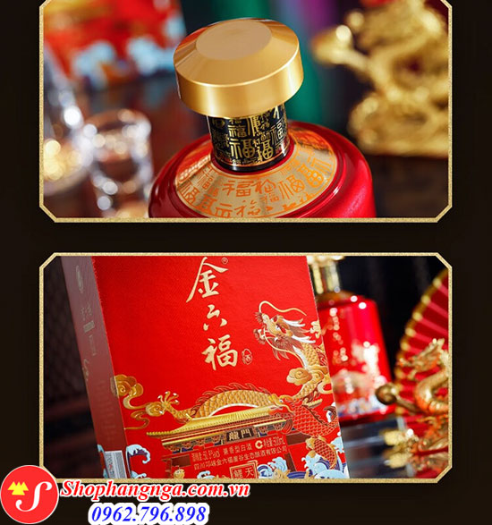 Rượu Trung Quốc Màu Đỏ Jinliufu Tianxi Liyue