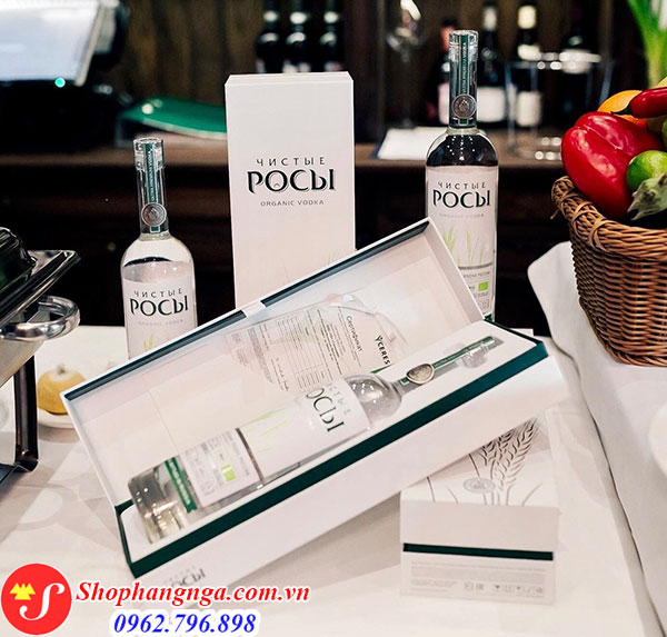 rượu vodka Chisti Rosi của Nga
