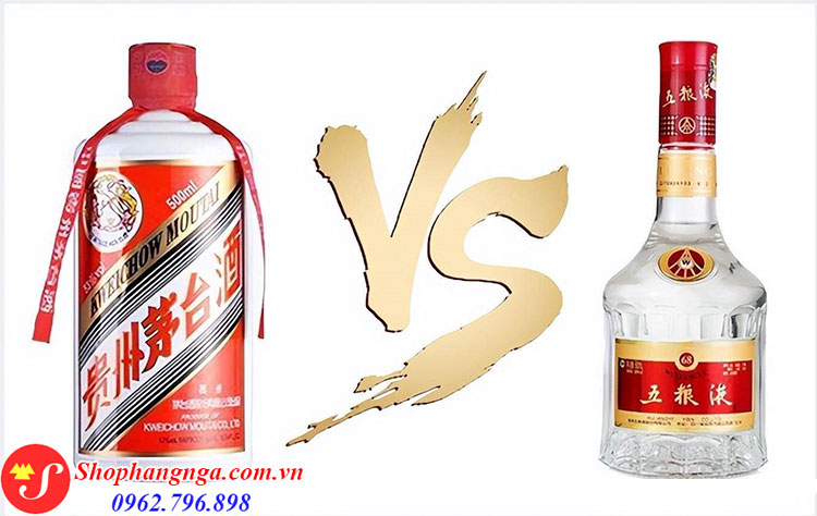 So sánh rượu ngũ lương dịch với rượu mao đài phi thiên