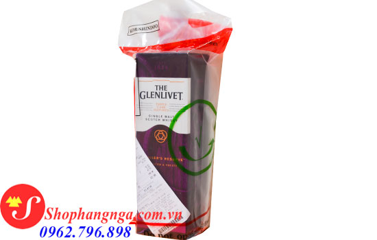 Rượu The Glenlivet 1824 Triple Cask Matured Hộp Tím