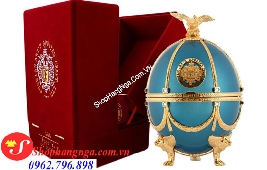 Rượu trứng Nga màu xanh lam