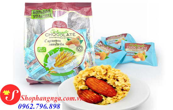 Bánh ngũ cốc yến mạch hạnh nhân của Nga
