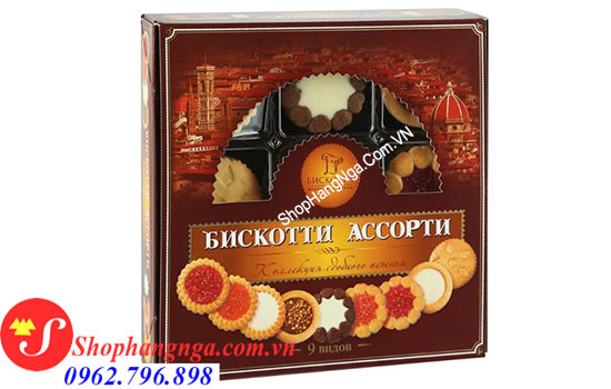 bánh quy 9 vị của Nga