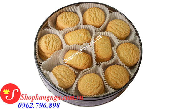 Bánh quy hộp sắt hình búp bê Matryoska 400gr