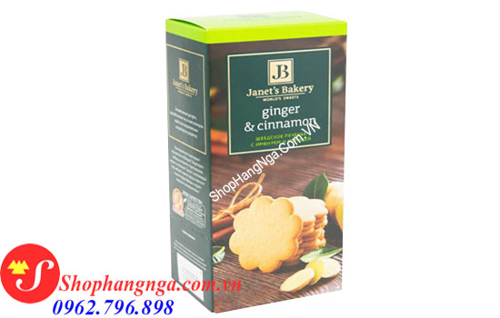 Bánh quy Janets Bakery Vị Gừng Và Quế