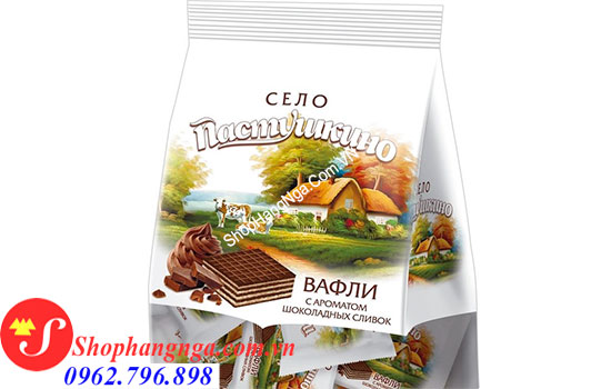 Bánh xốp socola Selo Nga 