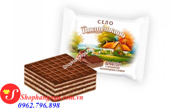 Bánh xốp socola Selo Nga 