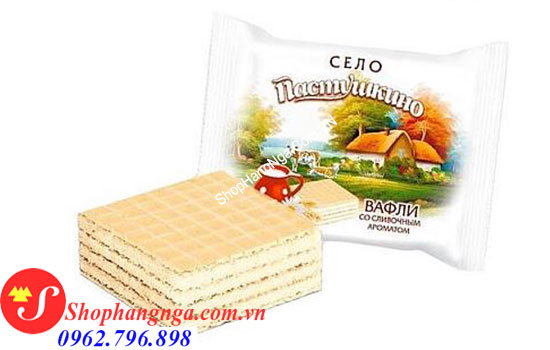 bánh xốp sữa Selo của Nga