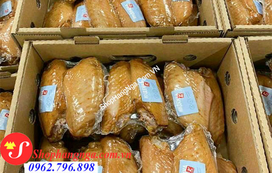 Cánh ngỗng nga hun khói đông lạnh