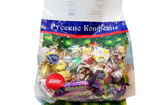 Bán Sỉ Lẻ Kẹo Mix Nga 8 Vị Gói 500Gr Chính Hãng Giá Rẻ