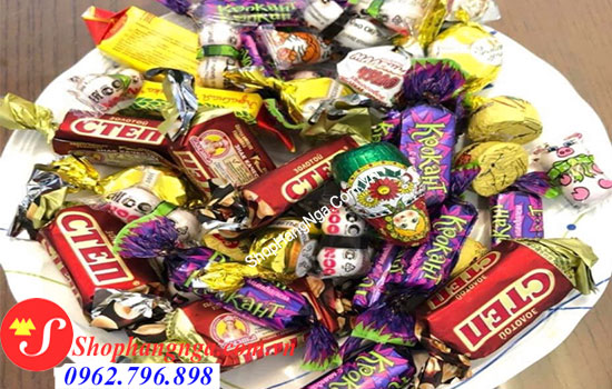 Kẹo mix 8 vị của Nga