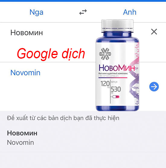 Novomin của Nga