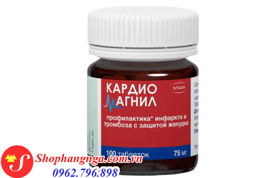 Viên uống Cardiomagnet của Nga phòng chống đột quỵ