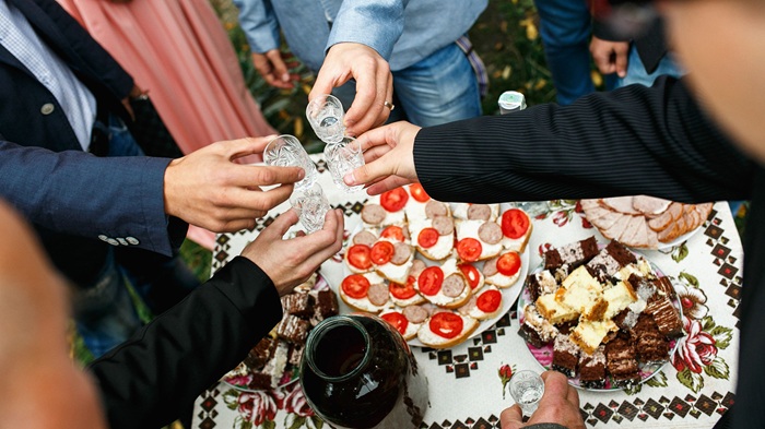 Văn hóa uống rượu của người Nga