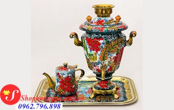 Ấm Samovar Nga Mẫu Số 10 Hàng Chính Hãng
